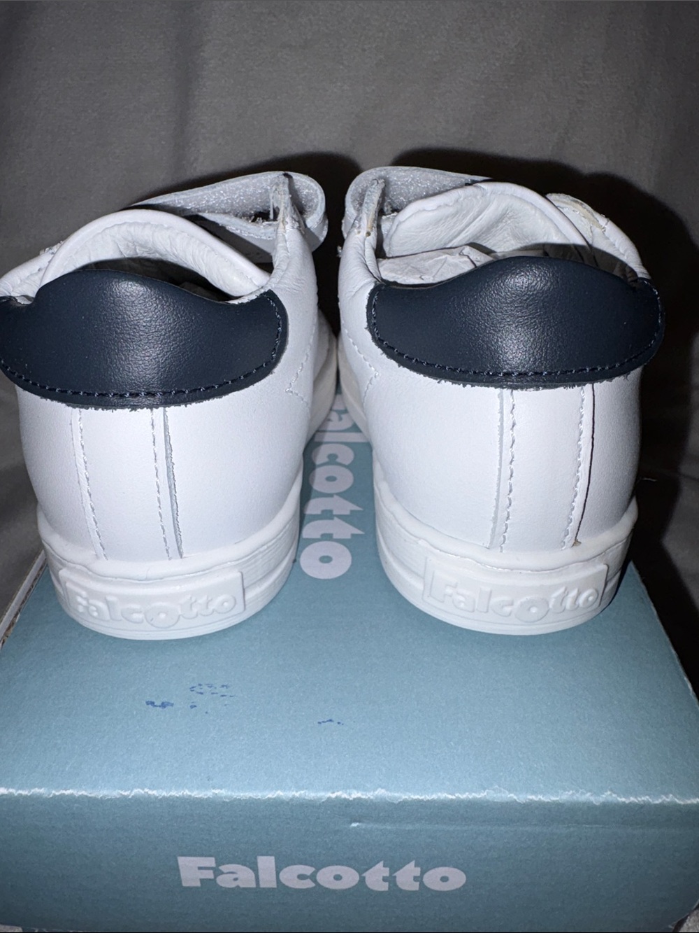 NWT NATURINO Falcotto Salazar 3 VL in White-Navy - Picture 10 of 14